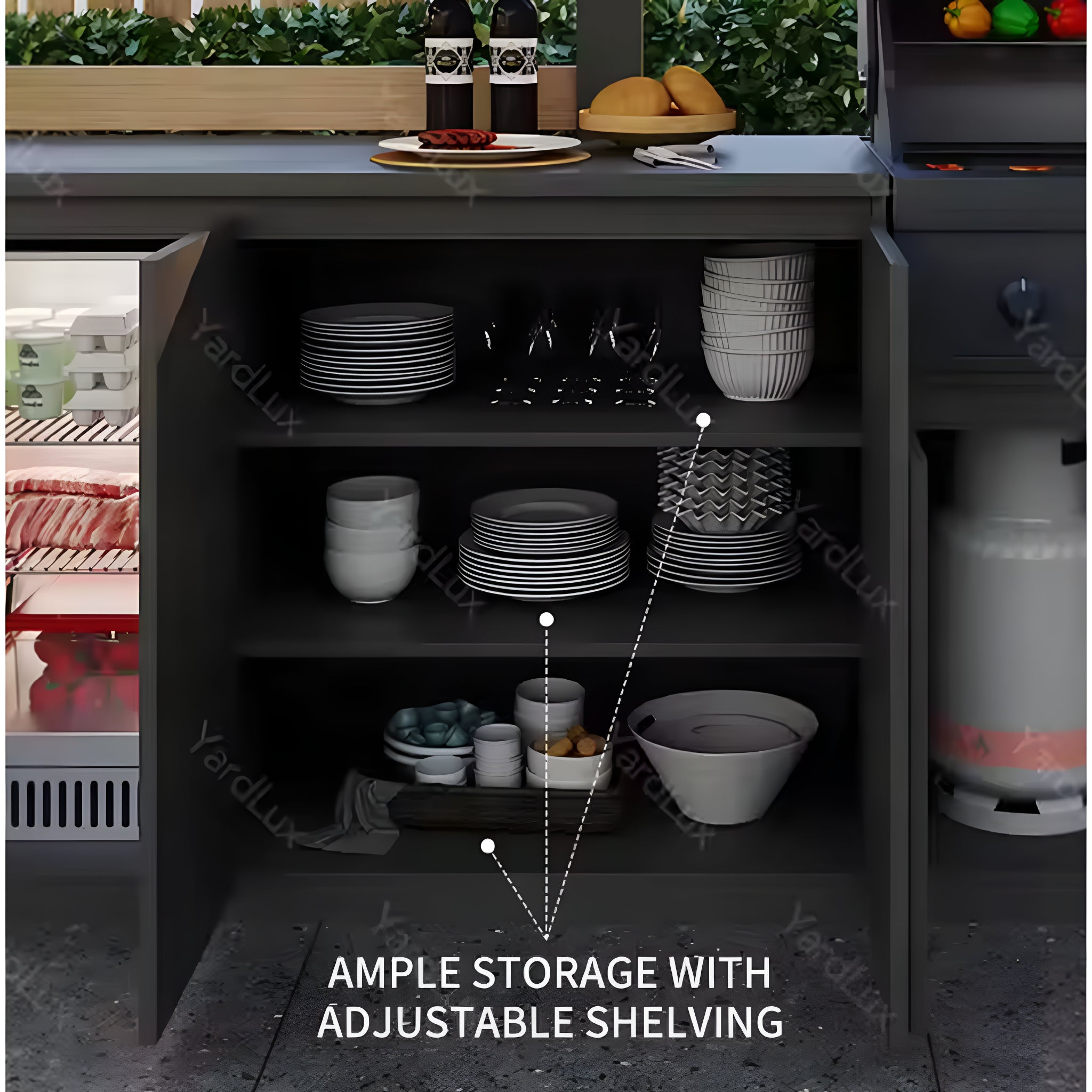 Forgestone Luxegrill Outdoor Kitchen Station