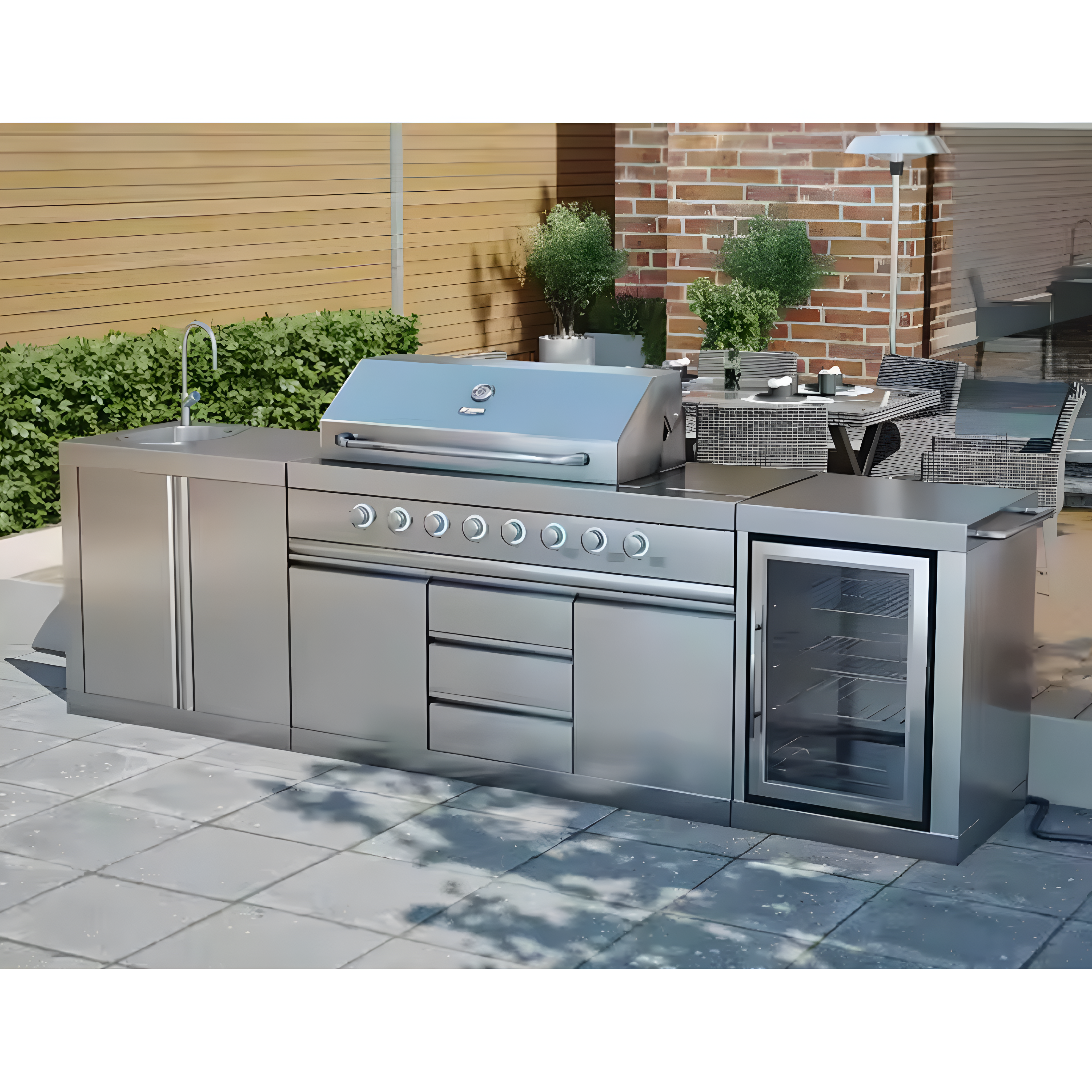 Shadecraft Pavillion Outdoor Kitchen Suite