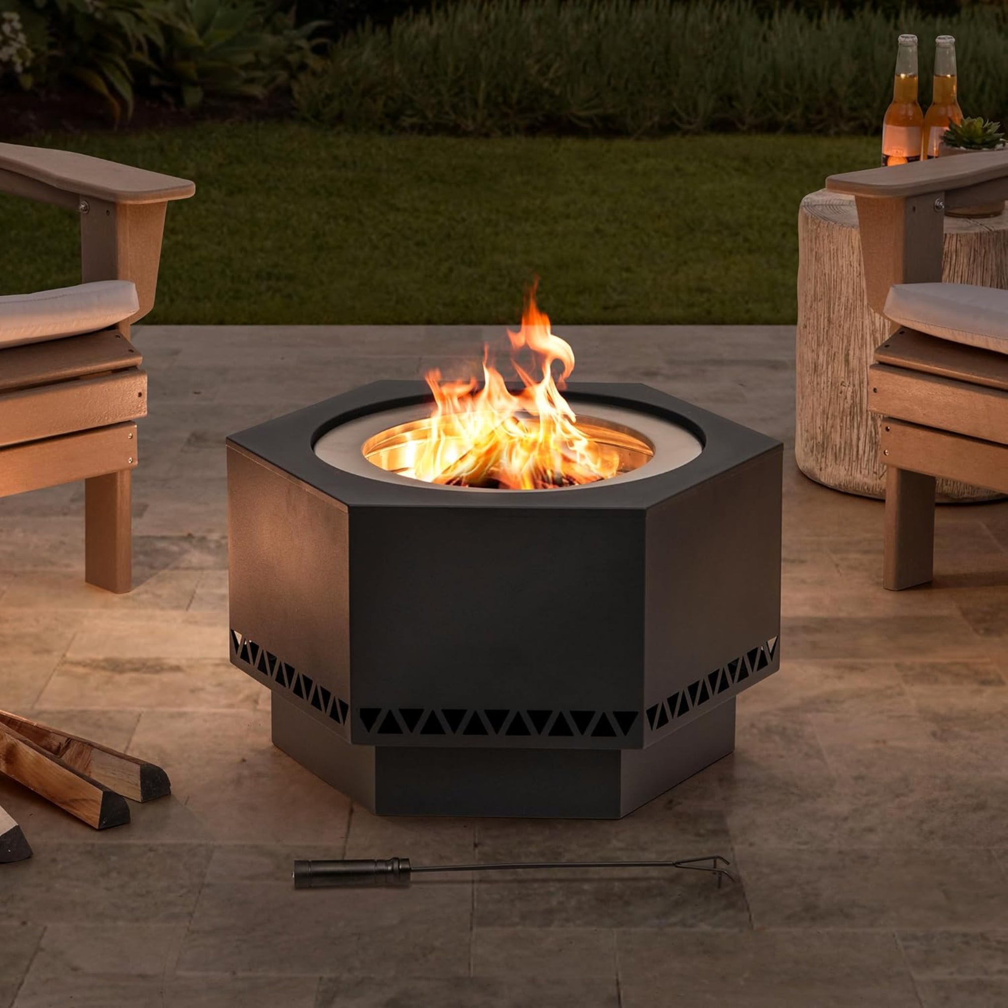 HexaForge Artisan Fire Pit
