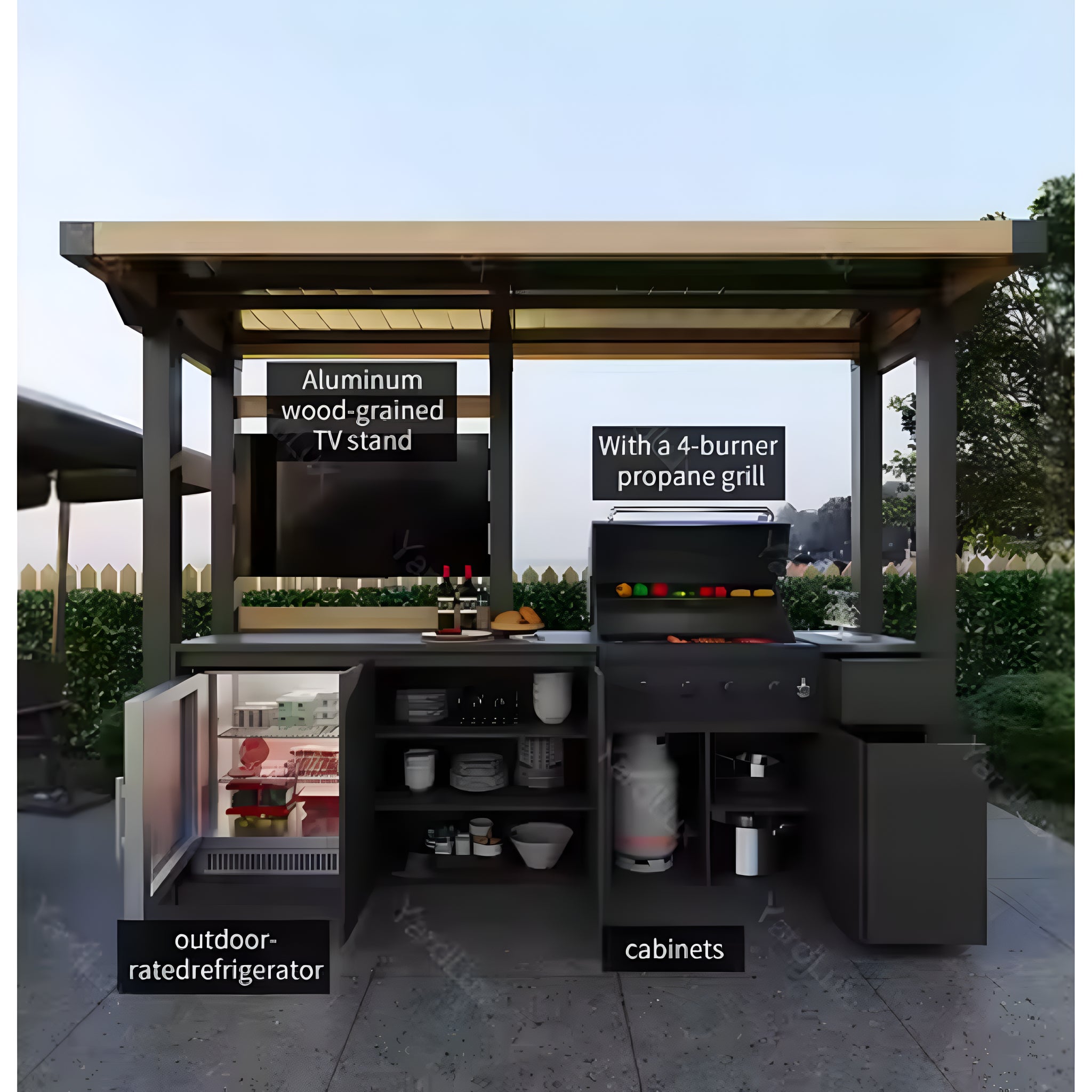 Forgestone Luxegrill Outdoor Kitchen Station