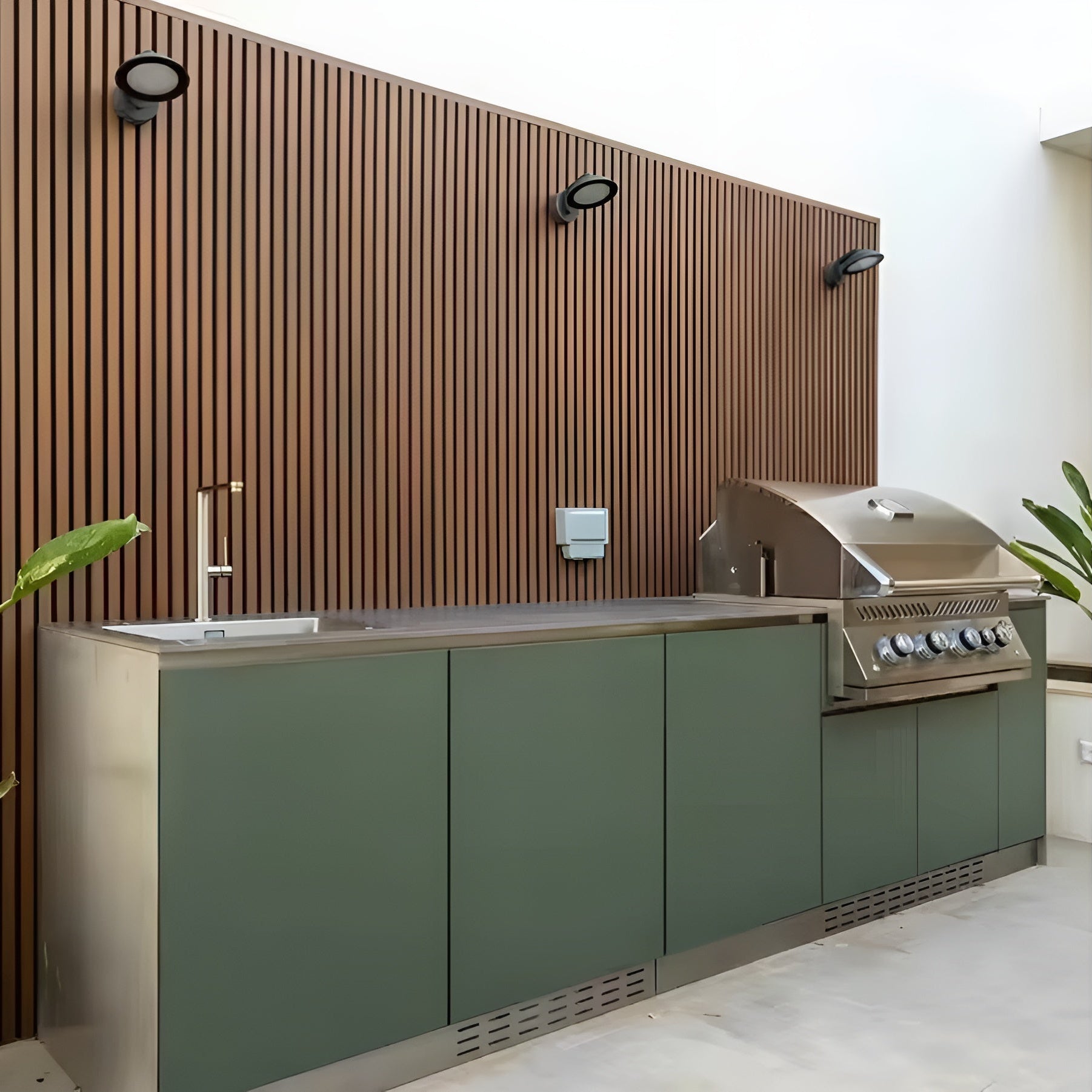 Evergreen Modular Outdoor Island