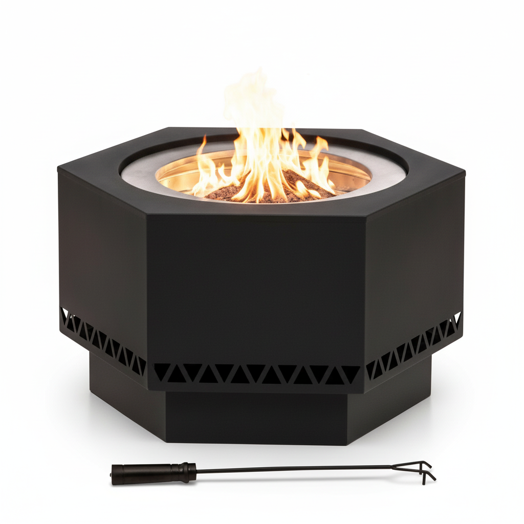 HexaForge Artisan Fire Pit